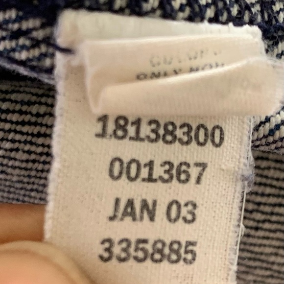 Vintage Gap Stretch Jean Jacket Classic Style - Picture 8 of 9